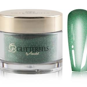 Glitterbels - Acrylic Powder Emeralda - Nail Addiction