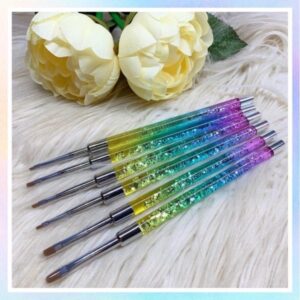 GEL Art Rainbow Brush Set (6 Brushes)