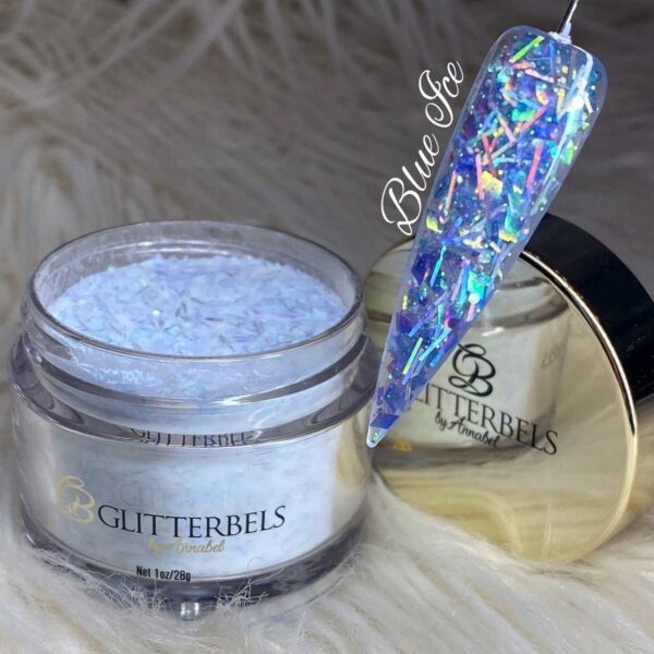 Glitterbels Acrylic Powder Blue Ice