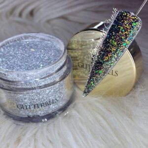 Glitterbels Acrylic Powder Emerald Crush