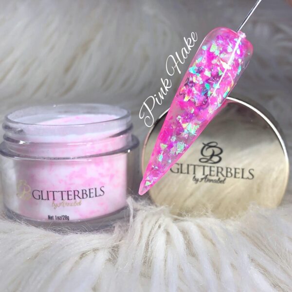 Glitterbels Acrylic Powder Pink Flake
