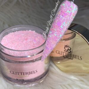Glitterbels Acrylic Powder Pink Fluff Chunky