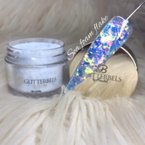 Glitterbels Acrylic Powder Sea Foam Flake