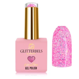 Glitterbels Hema Free Gel Polish 'Pink Fizz' 17ml