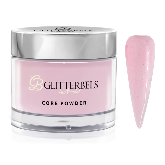 Glitterbels Core Acrylic Powder Pinkerbel Sheer