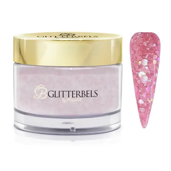 Glitterbels Glitter Acrylic 'Raspberry Fizz' 28gm