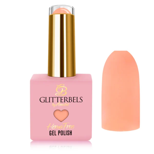 Glitterbels Hema Free Gel Polish 'Sandy Peaches' 17ml